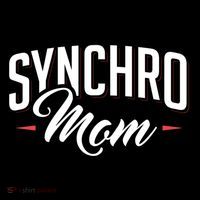 Synchro Mom Synchronized Swimming Artistic Swimmer Gift Backpack thumb 2