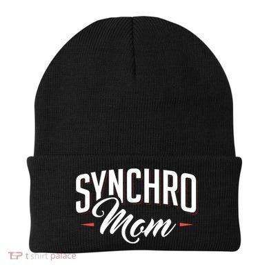 Synchro Mom Synchronized Swimming Artistic Swimmer Gift Beanie