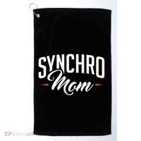 Synchro Mom Synchronized Swimming Artistic Swimmer Gift Golf Towel thumb 0