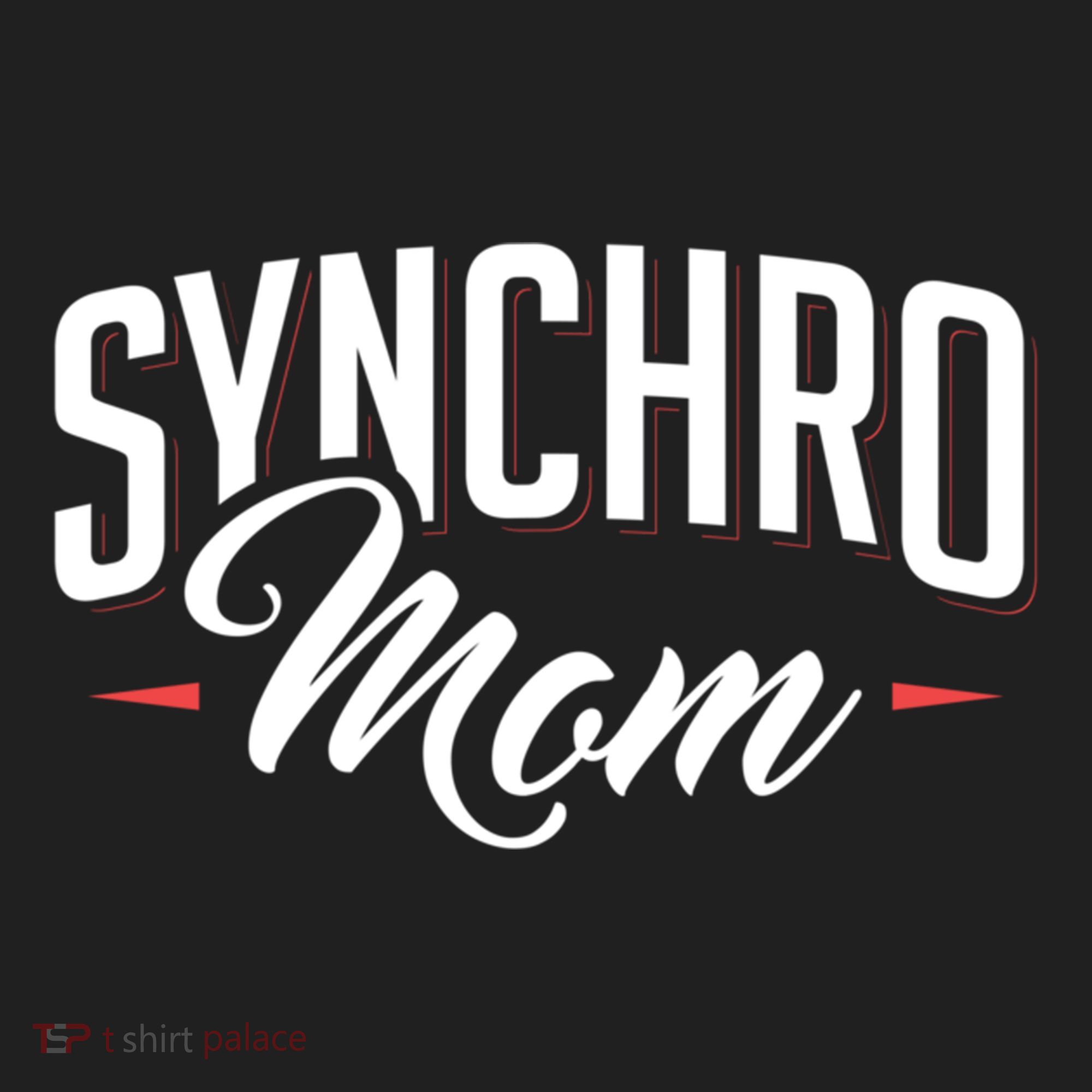 Synchro Mom Synchronized Swimming Artistic Swimmer Gift Golf Towel