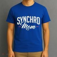 Synchro Mom Synchronized Swimming Artistic Swimmer Gift T-Shirt thumb 3