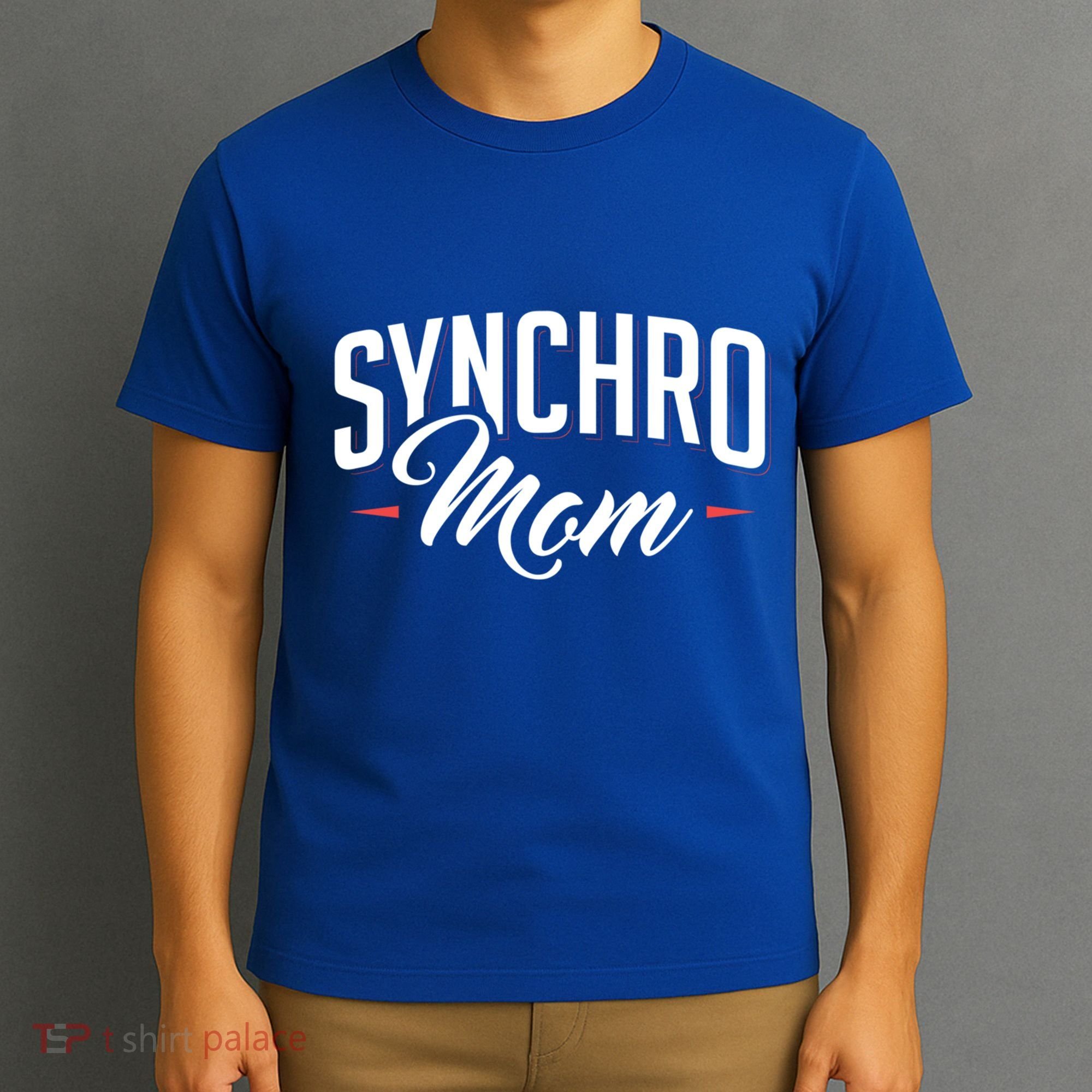 Synchro Mom Synchronized Swimming Artistic Swimmer Gift T-Shirt