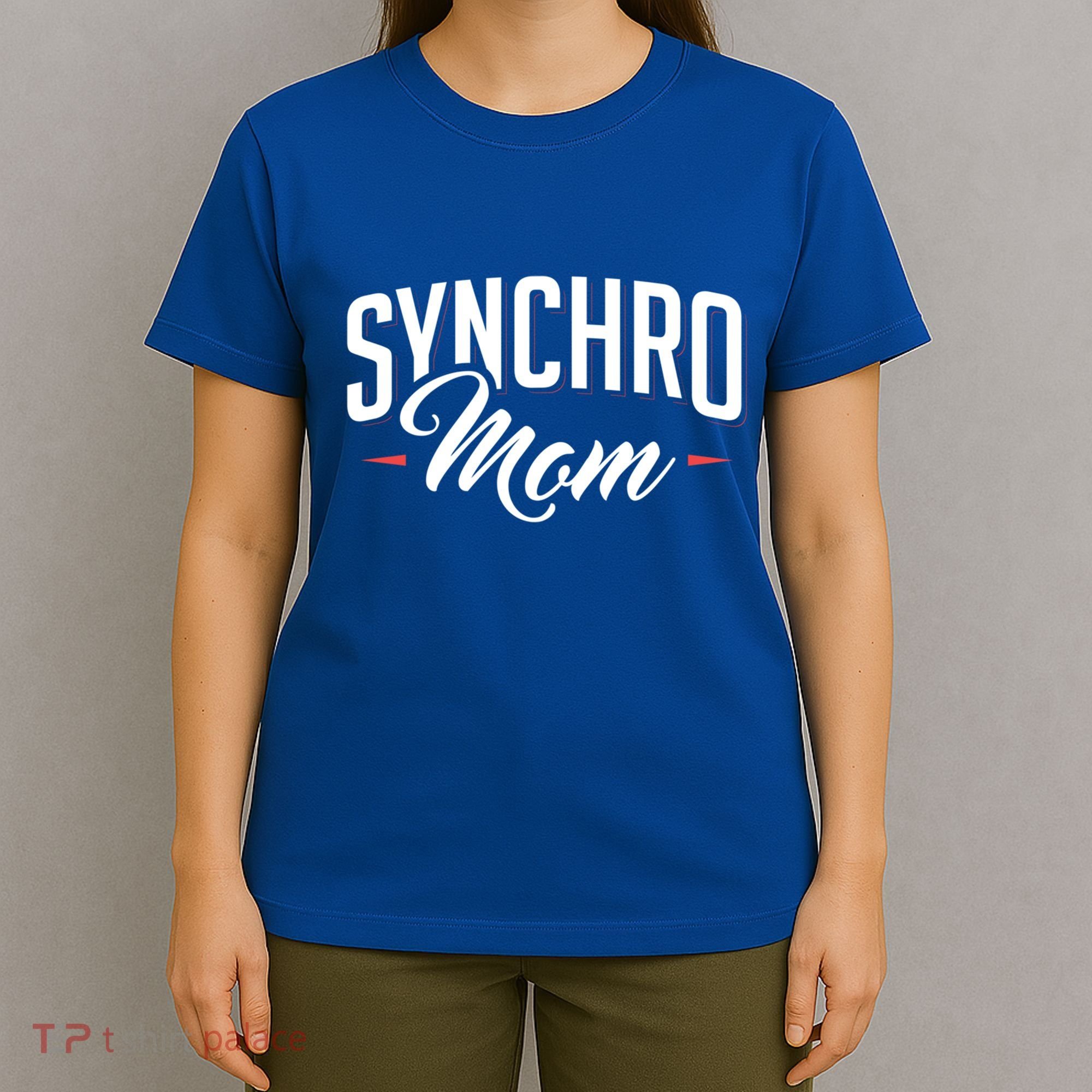 Synchro Mom Synchronized Swimming Artistic Swimmer Gift T-Shirt