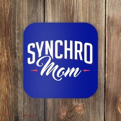 Synchro Mom Synchronized Swimming Artistic Swimmer Gift Coaster