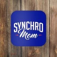 Synchro Mom Synchronized Swimming Artistic Swimmer Gift Coaster thumb 0