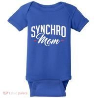 Synchro Mom Synchronized Swimming Artistic Swimmer Gift Baby Bodysuit thumb 0