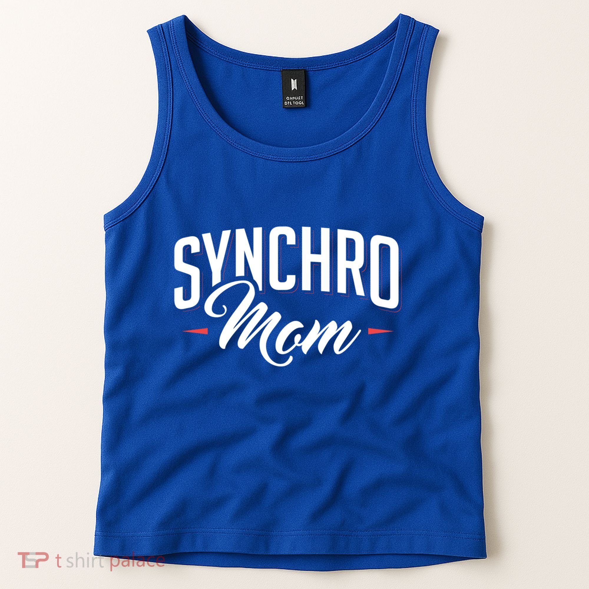 Synchro Mom Synchronized Swimming Artistic Swimmer Gift Tank Top