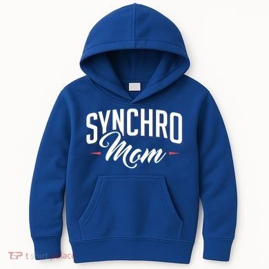 Synchro Mom Synchronized Swimming Artistic Swimmer Gift Kids Hoodie