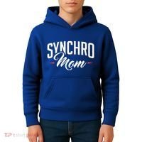 Synchro Mom Synchronized Swimming Artistic Swimmer Gift Kids Hoodie thumb 4