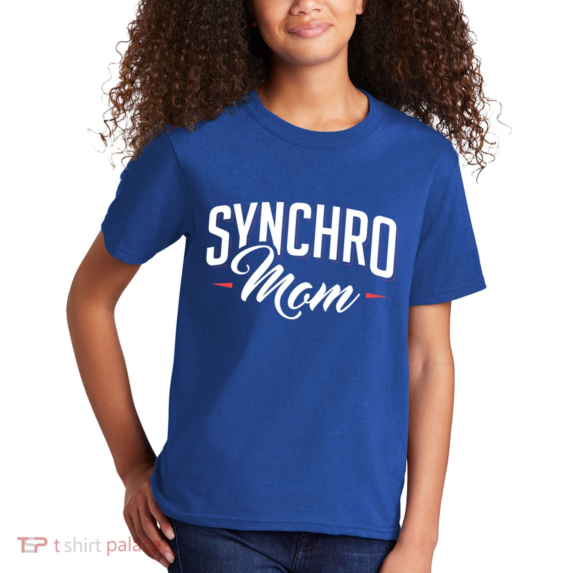 Synchro Mom Synchronized Swimming Artistic Swimmer Gift Kids T-Shirt