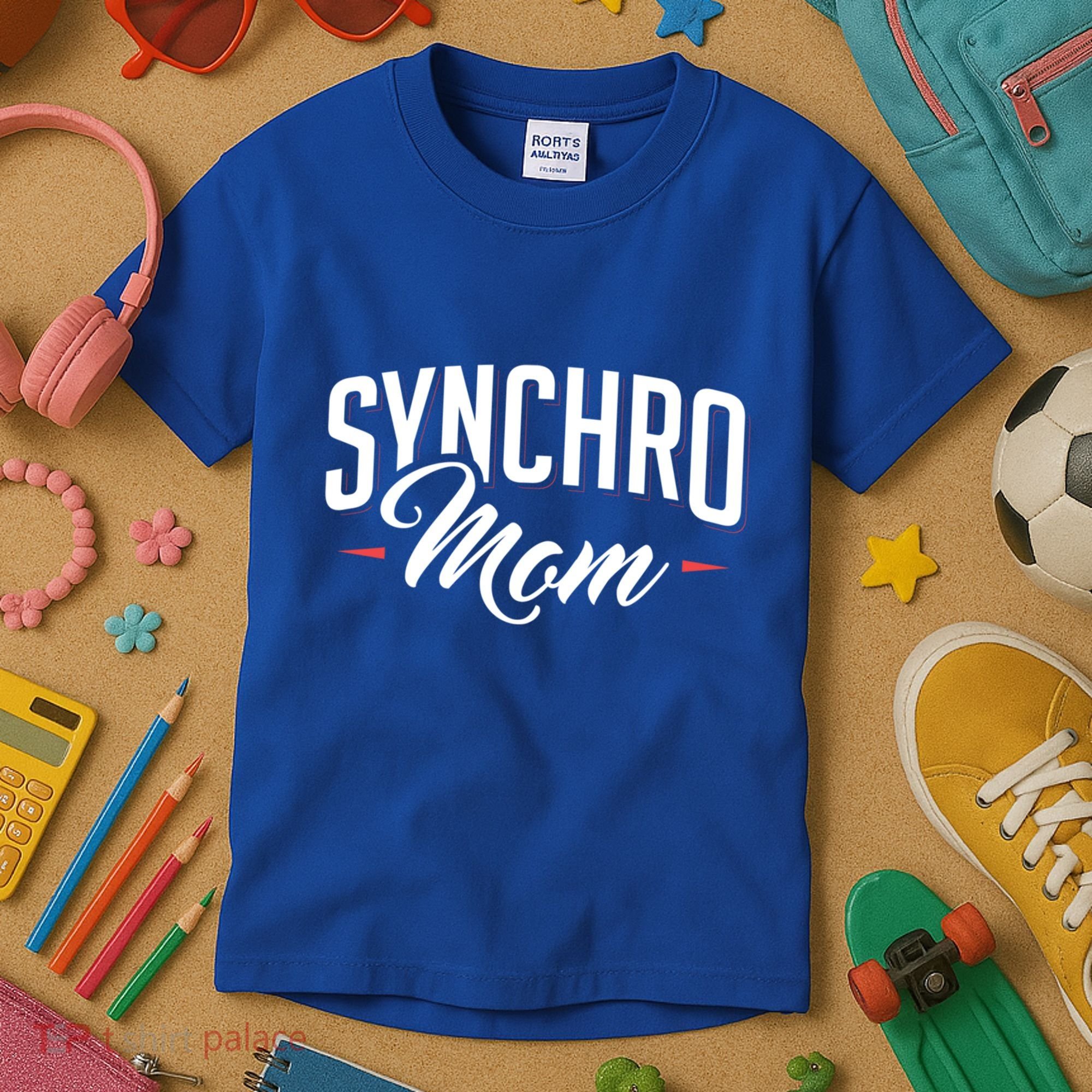 Synchro Mom Synchronized Swimming Artistic Swimmer Gift Kids T-Shirt