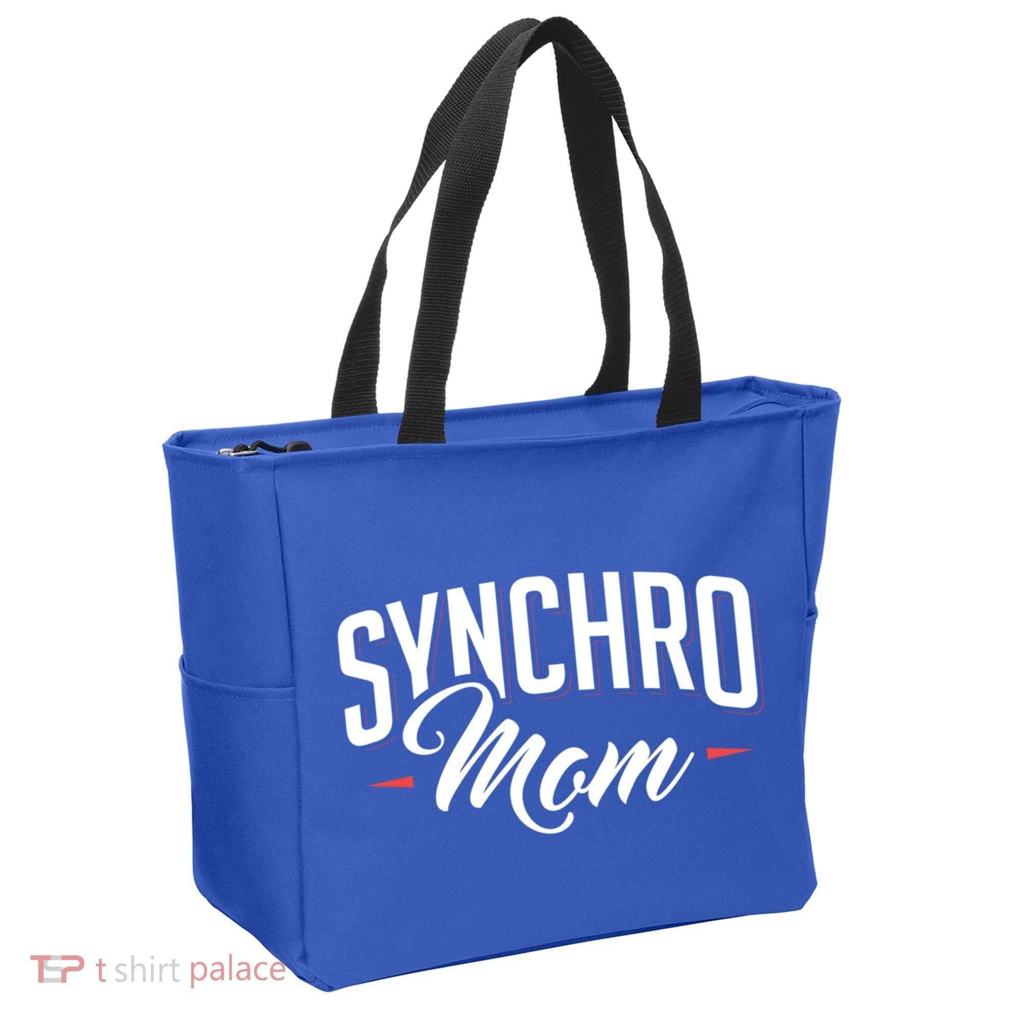 Synchro Mom Synchronized Swimming Artistic Swimmer Gift Tote Bag