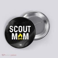 Scouting Mom Scout Mother Scouts Button thumb 0