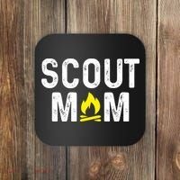 Scouting Mom Scout Mother Scouts Coaster thumb 0