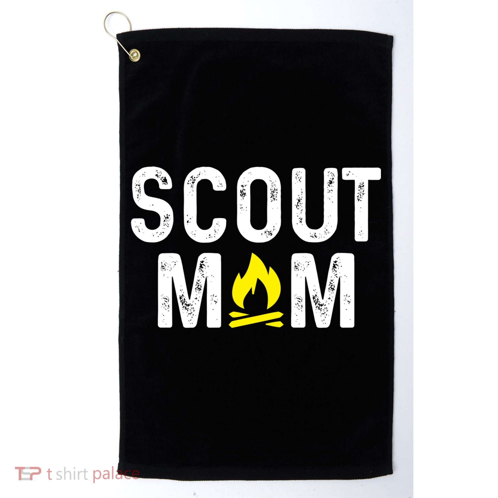 Scouting Mom Scout Mother Scouts Golf Towel