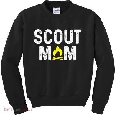 Scouting Mom Scout Mother Scouts Kids Sweatshirt
