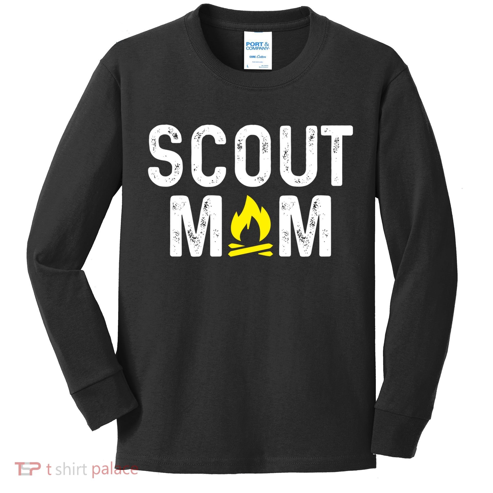 Scouting Mom Scout Mother Scouts Kids Long Sleeve Shirt
