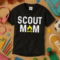 Scouting Mom Scout Mother Scouts Kids T-Shirt thumb 3