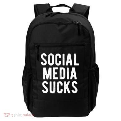 Social Media Sucks Backpack