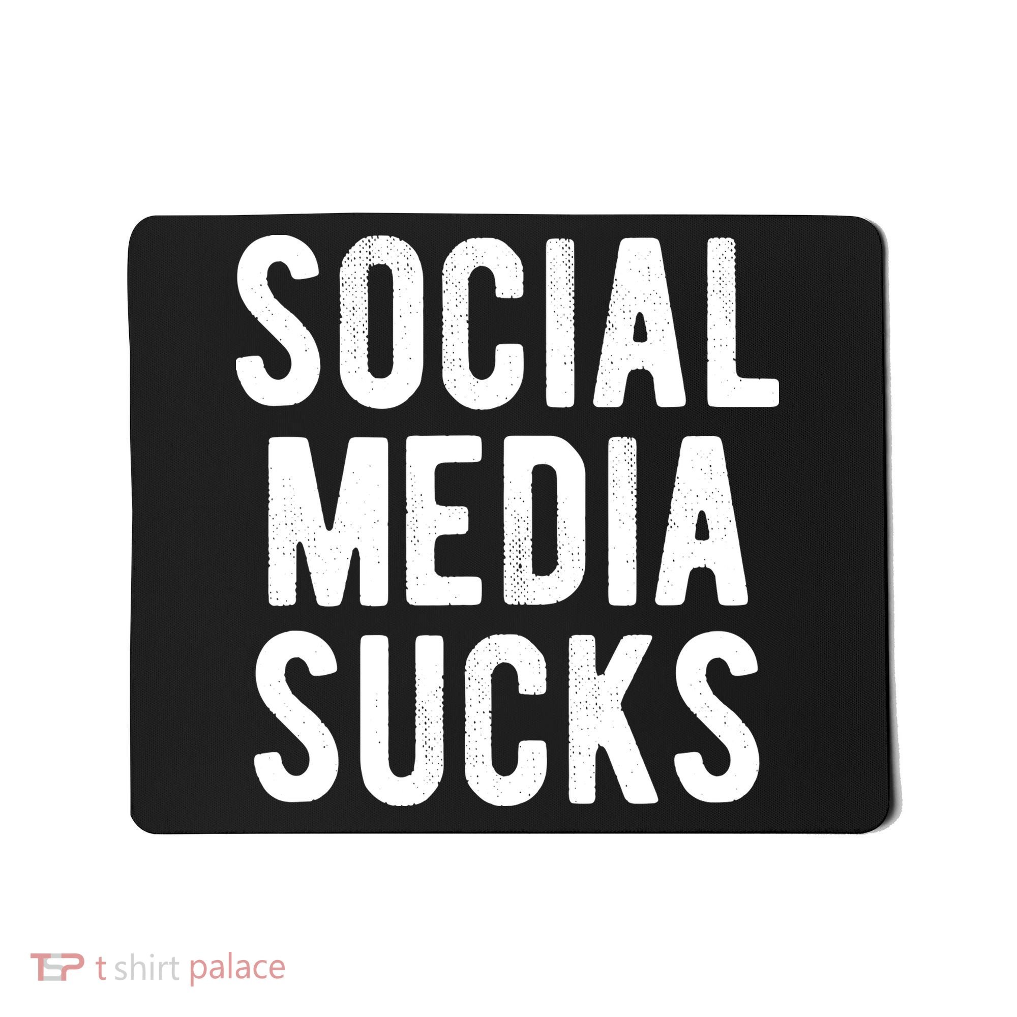 Social Media Sucks Mousepad