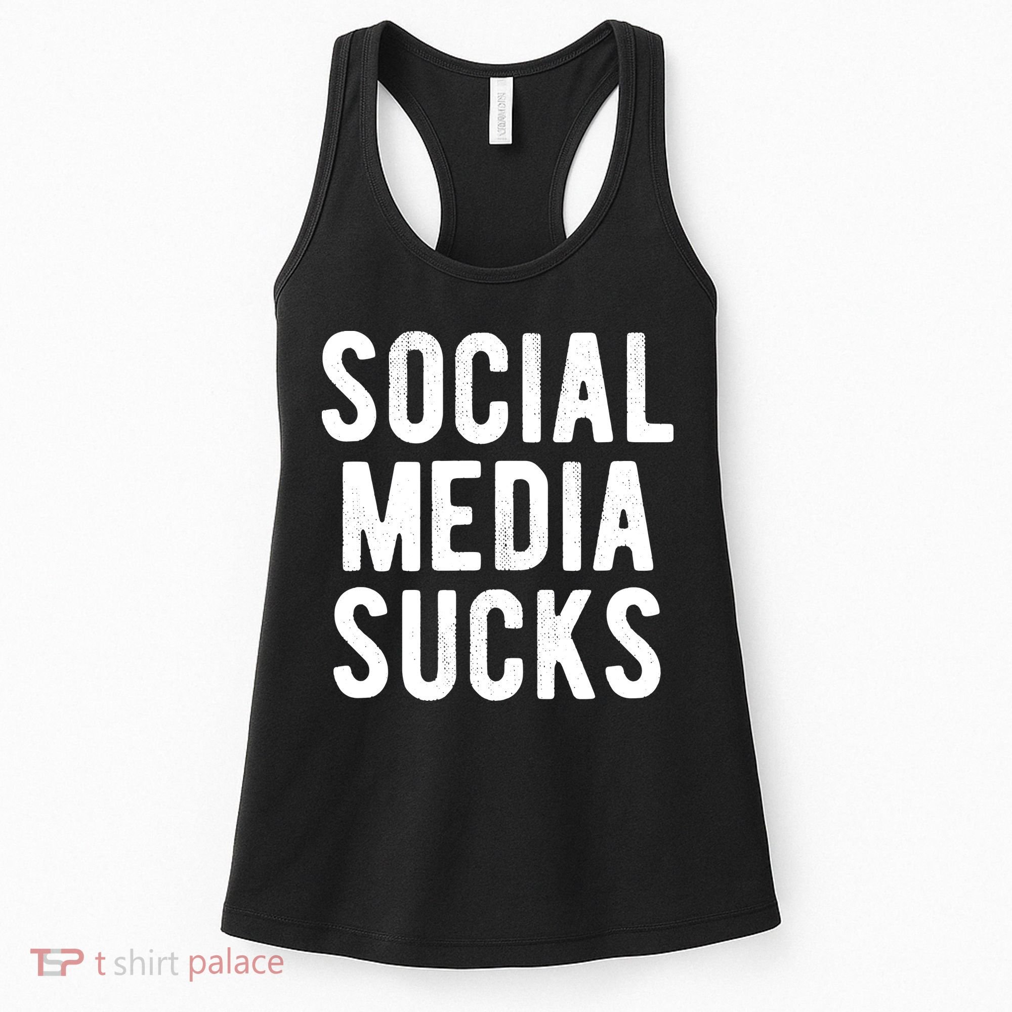 Social Media Sucks Women's Tank Top