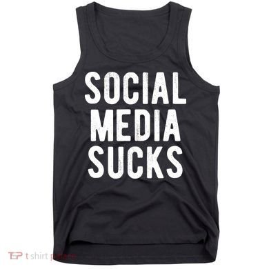 Social Media Sucks Tank Top