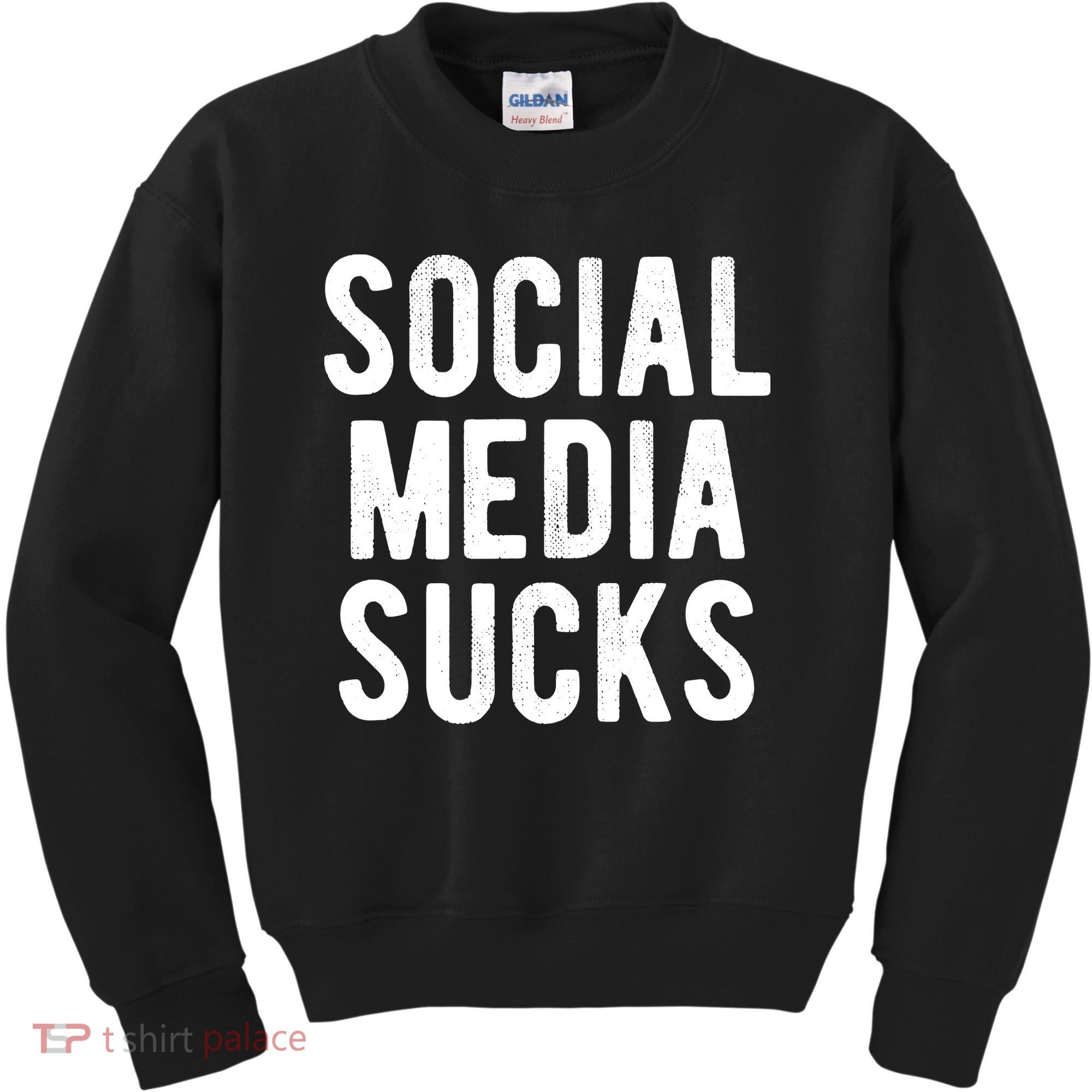 Social Media Sucks Kids Sweatshirt
