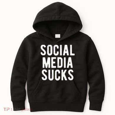 Social Media Sucks Kids Hoodie