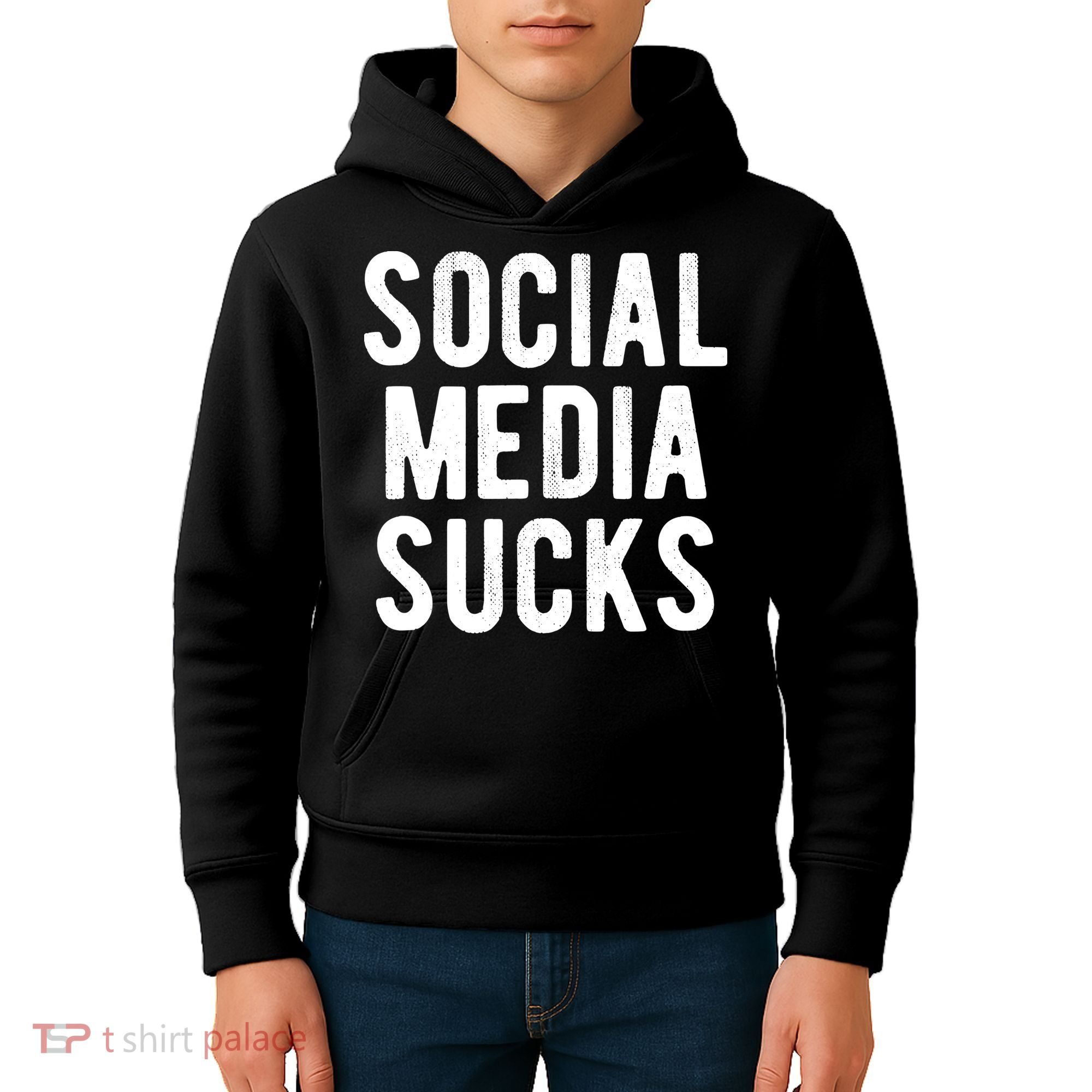 Social Media Sucks Kids Hoodie