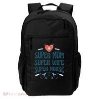 Super Mom Super Wife Super Nurse Gift Backpack thumb 0