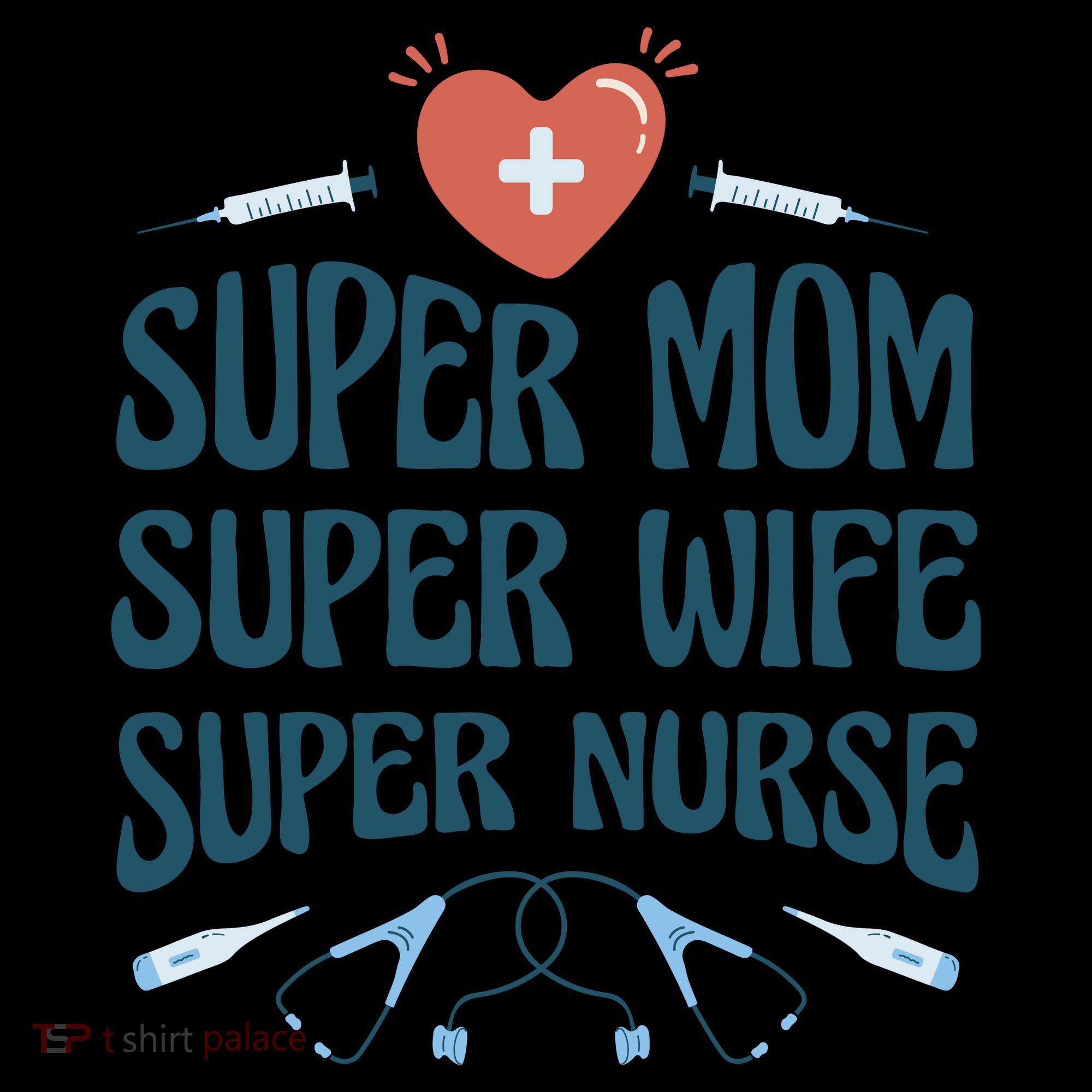 Super Mom Super Wife Super Nurse Gift Coffee Mug
