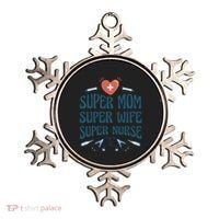 Super Mom Super Wife Super Nurse Gift Ornament thumb 0
