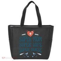 Super Mom Super Wife Super Nurse Gift Tote Bag thumb 0