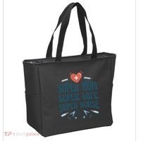 Super Mom Super Wife Super Nurse Gift Tote Bag thumb 2