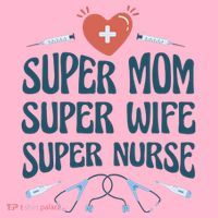 Super Mom Super Wife Super Nurse Gift Mousepad thumb 1