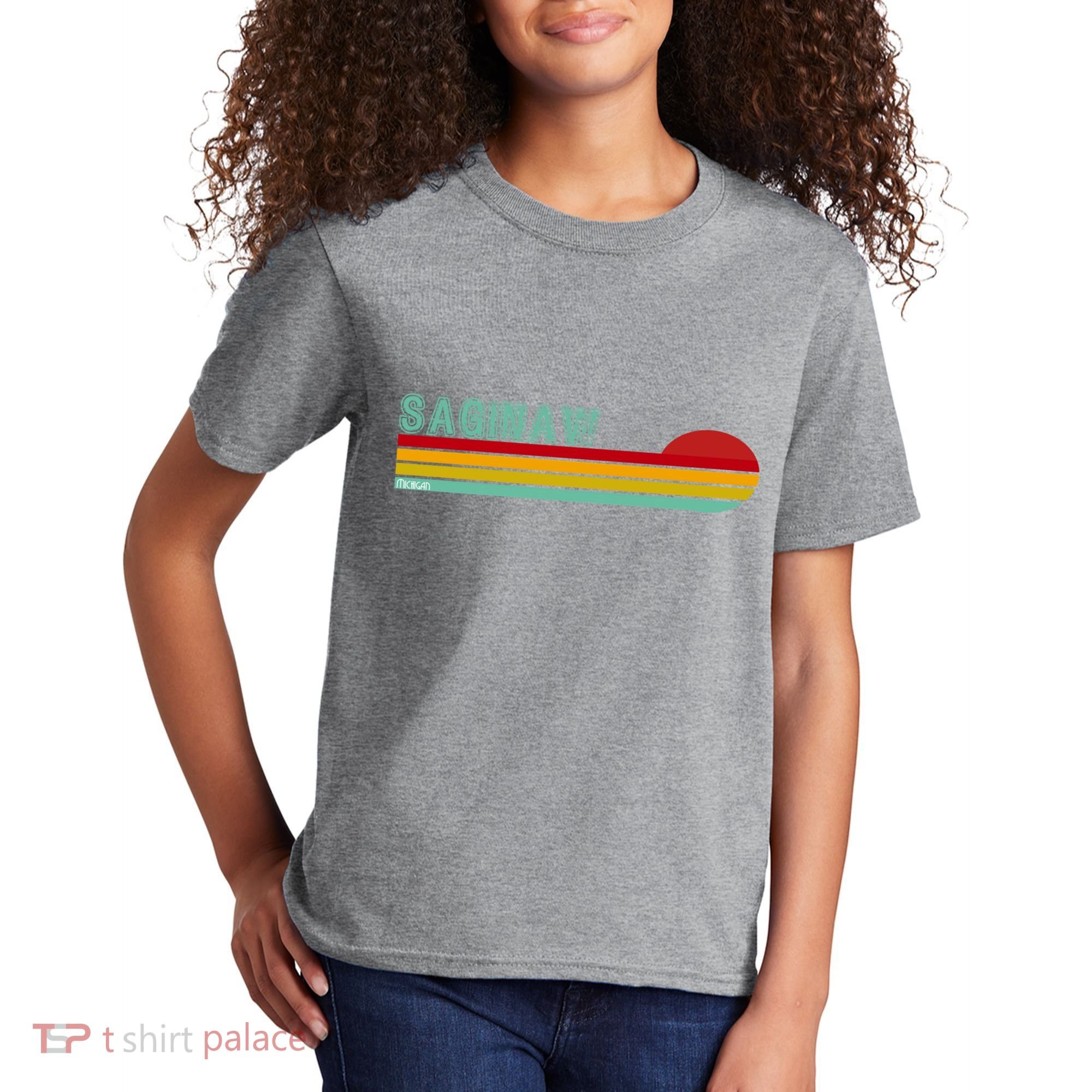 Saginaw Michigan Kids T-Shirt