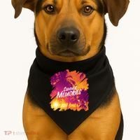 Summer Memories Sunset Beach USA-Made Doggie Bandana thumb 1