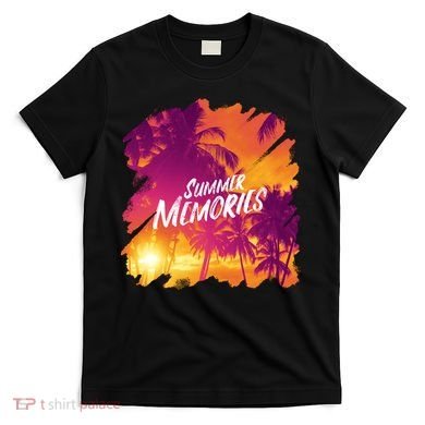 Summer Memories Sunset Beach T-Shirt