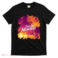 Summer Memories Sunset Beach T-Shirt thumb 0