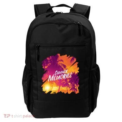 Summer Memories Sunset Beach Backpack