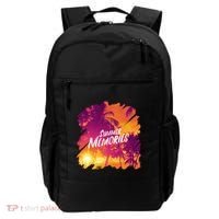 Summer Memories Sunset Beach Backpack thumb 0