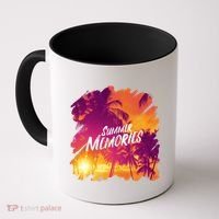 Summer Memories Sunset Beach Coffee Mug thumb 0