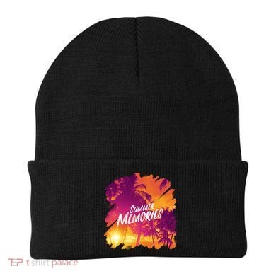 Summer Memories Sunset Beach Beanie