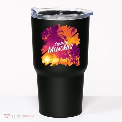 Summer Memories Sunset Beach Tumbler