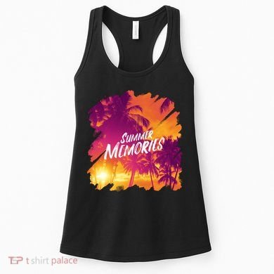 Summer Memories Sunset Beach Women's Tank Top