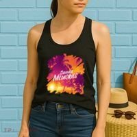 Summer Memories Sunset Beach Women's Tank Top thumb 2