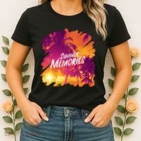 Summer Memories Sunset Beach Women's T-Shirt thumb 2