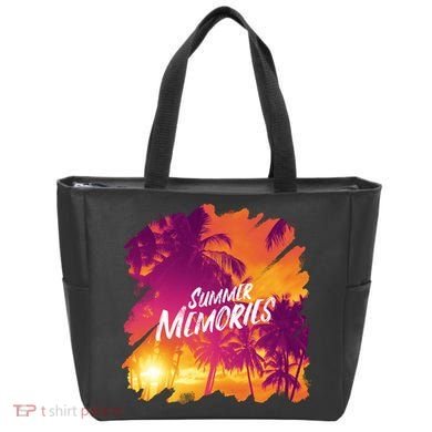 Summer Memories Sunset Beach Tote Bag