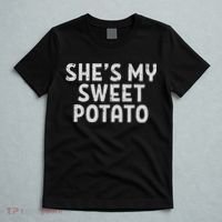 Shes My Sweet Potato Matching Couples Thanksgiving Set T-Shirt thumb 5