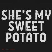 Shes My Sweet Potato Matching Couples Thanksgiving Set Women's Hoodie thumb 2